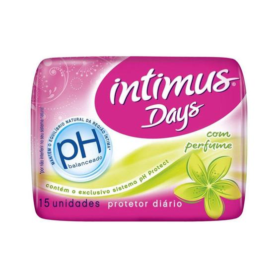 Imagem de Absorvente intimus days com perfume sem abas - 15 unidades - Kimberly-clark kenko