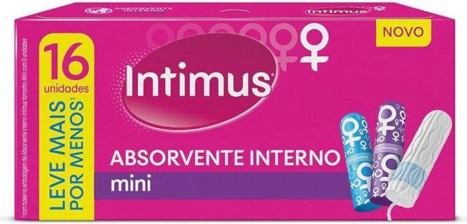 Imagem de Absorvente intimus interno mini l16 pg15