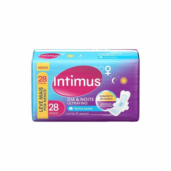 Imagem de Absorvente Intimus Noturno Com 30 Suave Com Abas