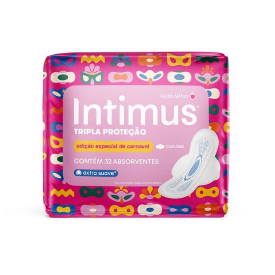 Imagem de Absorvente Intimus Tripla Proteção com 32 Unidades