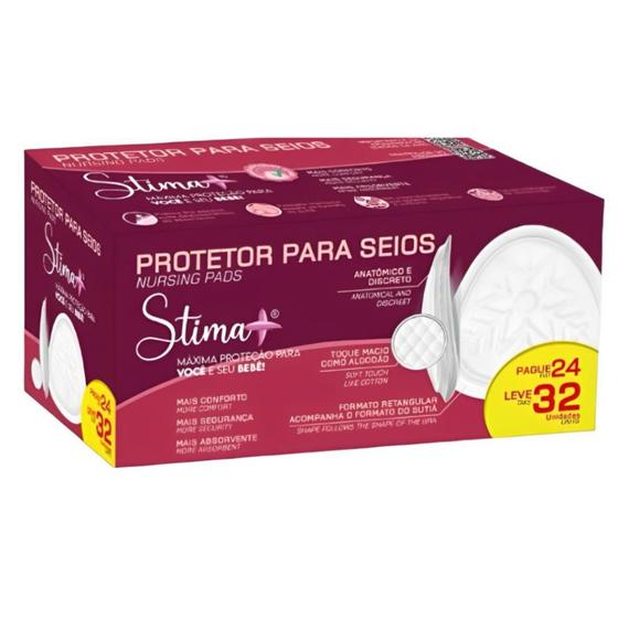 Imagem de Absorvente para Seios Stima+ C/32unidades