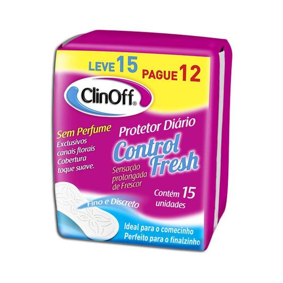 Imagem de Absorvente Protetor Íntimo Control Fresh ClinOff 15und