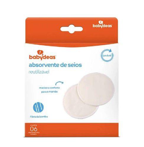 Imagem de Absorventes De Seio Laváveis 6un - Babydeas