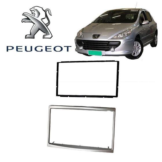 Imagem de Acabamento 1 Din Peugeot 307 Hatch. Presence 16V 2006 Prata