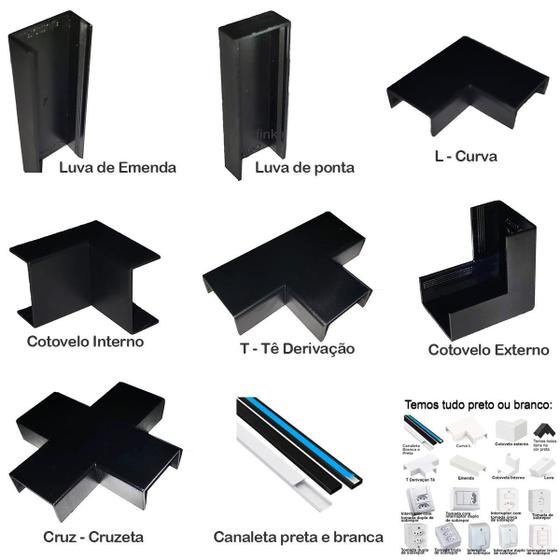 Acabamento De Canaleta PRETA 20x10mm Emenda De Canaleta Pvc Fio PRETO é ruim? Acabamento De Canaleta PRETA 20x10mm Emenda De Canaleta Pvc Fio PRETO é boa?