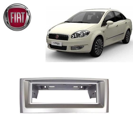 Imagem de Acabamento Fiat Linea Essence 2012 1 Din LDV Prata