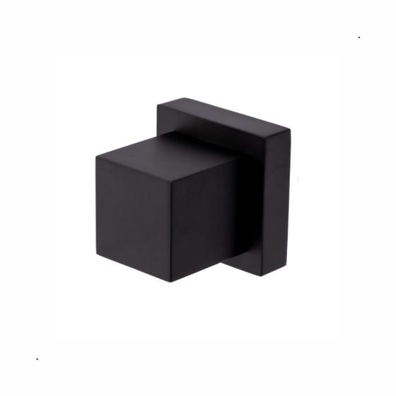 Imagem de Acabamento P/ Registro Quadrado 1/2 Ou 3/4 Padrão Deca Preto
