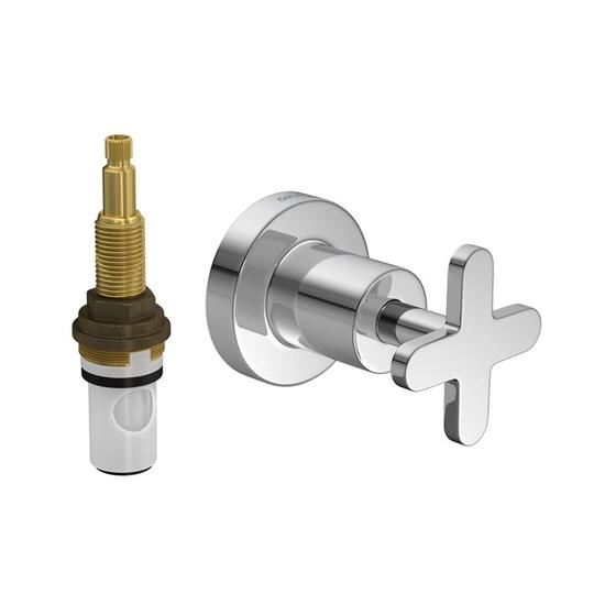 Imagem de Acabamento para Registro de Pressão Deca Disco 4916.C.Dsc.Pq 1/2" e 3/4" Cromado