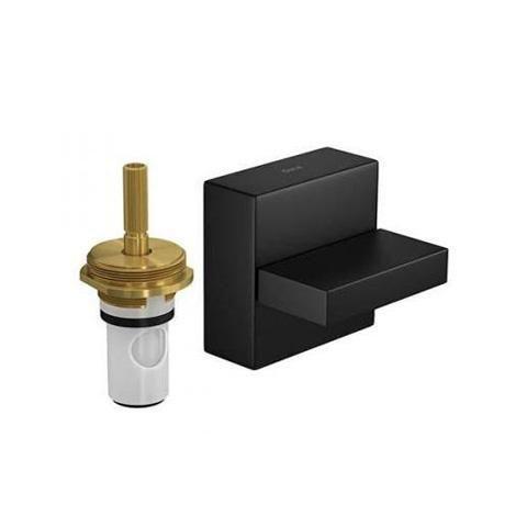 Imagem de Acabamento para Registro de Pressão Dream 1/2 a 1 Black Matte - Deca