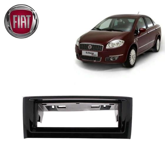 Imagem de Acabamento Rádio Fiat Linea 2010 1 Din LDV B Piano