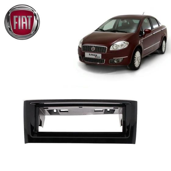 Imagem de Acabamento Rádio Fiat Linea 2011 1 Din LDV B Piano