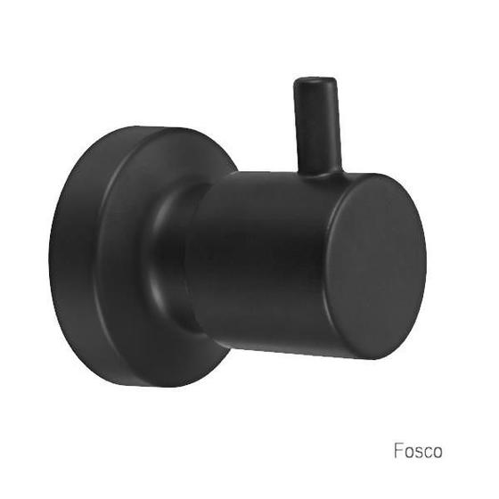 Imagem de Acabamento Registro Meber C77 Minimal Classic Black Matte 25074049