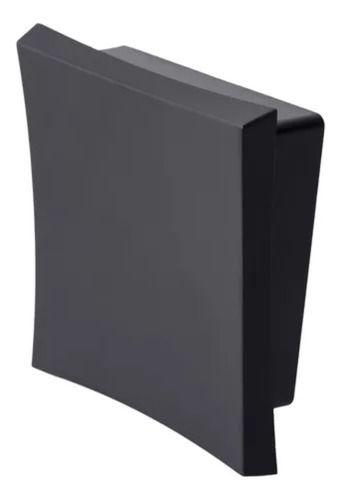 Imagem de Acabamento Válvula Descarga Hydra/docol Arqueado Preto Fosco