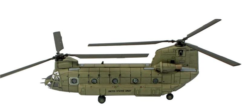 Imagem de Academy 1/144 CH-47D/F/J/HC.Mk.1 Helicóptero - Kit de Modelo