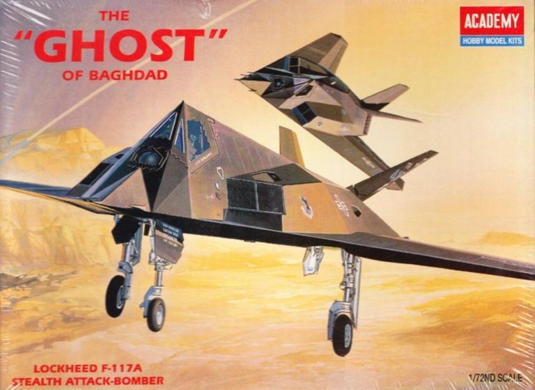 Imagem de  Academy F-117A Stealth USAF 1/72 Kit de Modelo