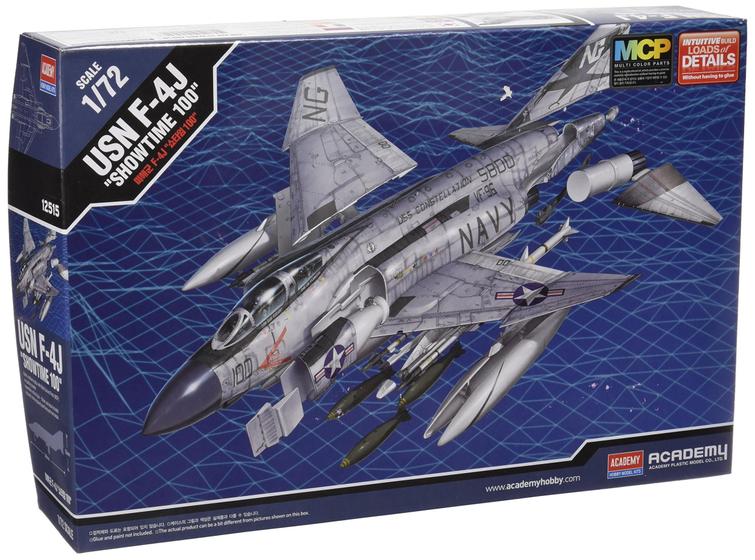 Imagem de Academy USN F-4J Showtime 100" 1/72 - Modelo Militar com Marcação