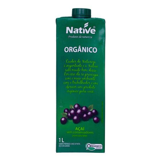 Imagem de Açaí Com Guaraná Orgânico Native 1l