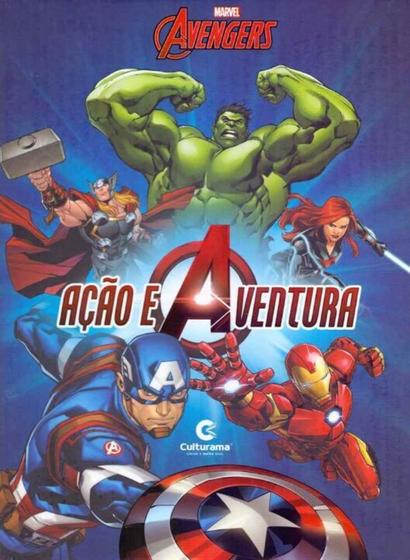 Ação e Aventura - Marvel Vingadores - Livros de Ação e Aventura ...
