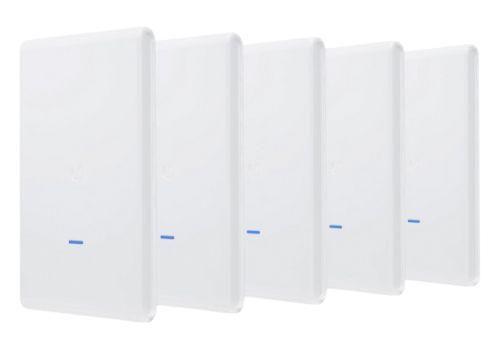 Acces Point Ubiquiti AC MESH UNIFI AP PRO UAP-AC-M-PRO-5 5-PACK 2.4/5GHZ Menor preço em Acces Point Ubiquiti AC MESH UNIFI AP PRO UAP-AC-M-PRO-5 5-PACK 2.4/5GHZ