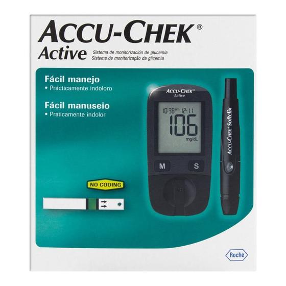 Imagem de Accu-chek active kit para glicemia