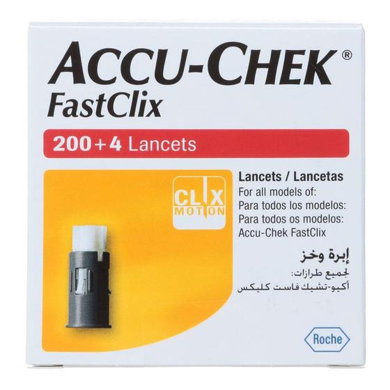 Imagem de Accu-Chek FastClix c/204 Lancetas