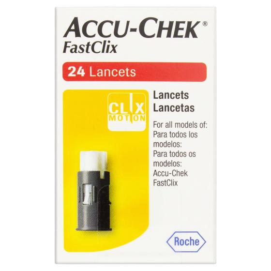 Imagem de Accu-Chek Fastclix com 24 Lancetas