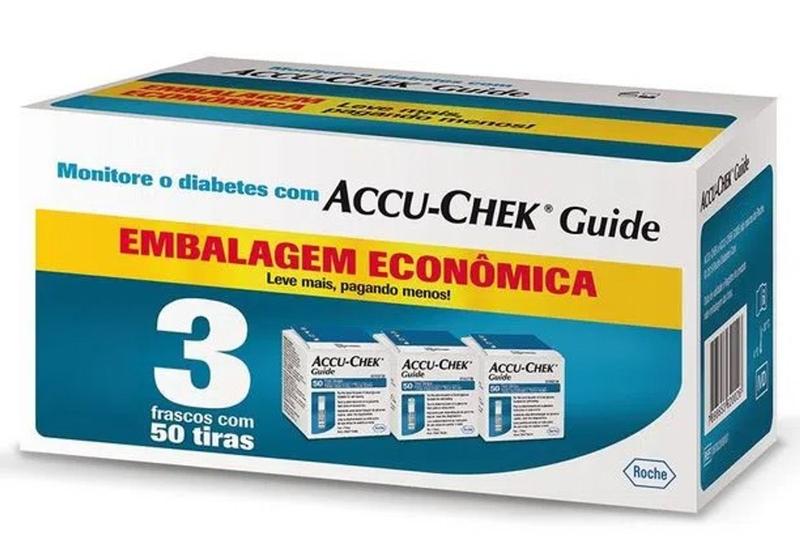 Imagem de Accu-Chek Guide Com 150 Tiras - Accu Chek