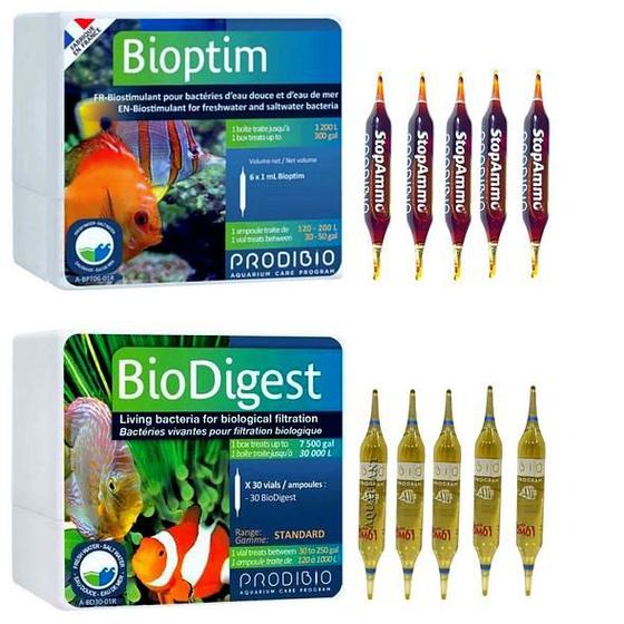 Imagem de Acelerador biológico biodigest e bioptim 5 ampolas cada