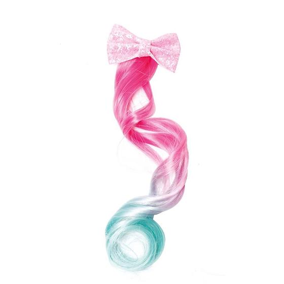 Imagem de Acessório Carnaval - Enfeite de Cabelo - Mecha com Laço - Pink - 01 UN - Cromus - Rizzo
