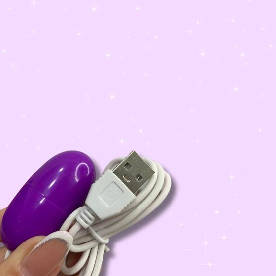 Imagem de Acessório Massageador Cápsula Usb Brinquedo Mulher Vibração Portátil