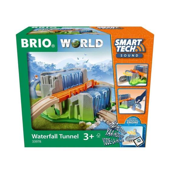 Imagem de Acessório para conjunto de trem BRIO Smart Tech Sound Waterfall Tunnel