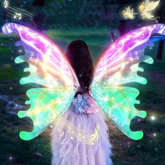 Imagem de Acessório VATOS Electric Fairy Butterfly Wings com luzes LED