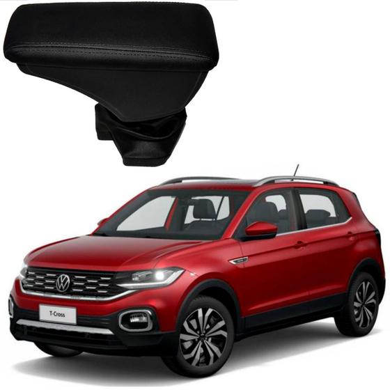 Imagem de Acessórios Apoio de Braço Vw T-cross T Cross Encosto Carro Porta Objetos