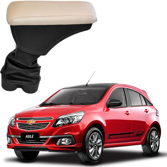 Imagem de Acessórios Encosto Apoio De Braço Chevrolet Agile 2009-2015 Porta Objetos