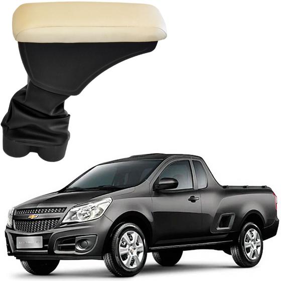 Imagem de Acessórios Encosto Apoio De Braço Chevrolet Montana 2009-2020 Porta Objetos