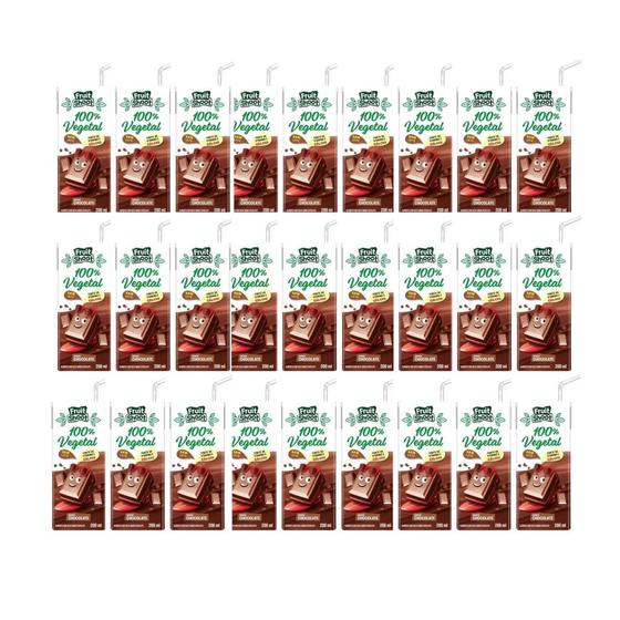 Achocolatado 100% Vegetal Fruit Shoot 200ml - Kit com 27 unidades Menor preço em Achocolatado 100% Vegetal Fruit Shoot 200ml - Kit com 27 unidades