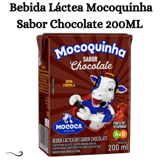 Imagem de Achocolatado Bebida Láctea Mocoquinha Sabor Chocolate 200ML - MOCOCA