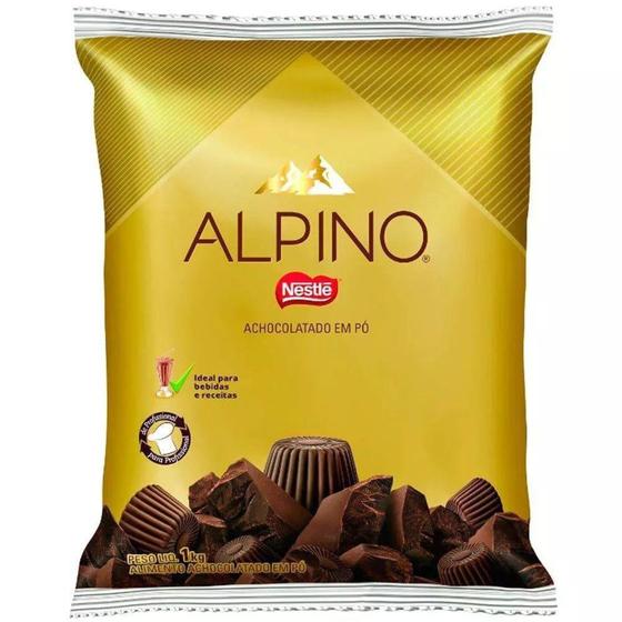 Achocolatado em Pó Alpino Nestlé 1kg - Nestle Menor preço em Achocolatado em Pó Alpino Nestlé 1kg - Nestle