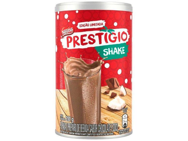Achocolatado em Pó Chocolate e Coco Prestígio Shake 200g Nestlé
