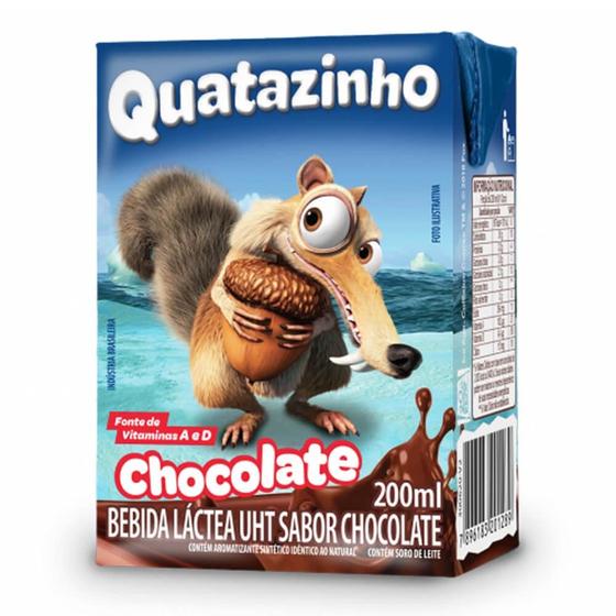 Imagem de Achocolatado Pronto para Beber 200ml - Quatá - Diversos