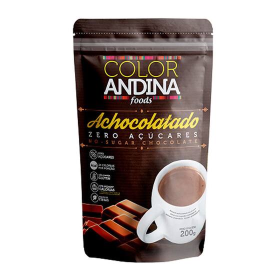 Achocolatado Zero Açúcar 200g - Color Andina Foods - COLOR ANDINA FOOD ...
