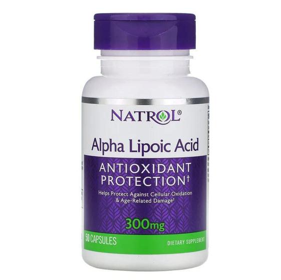 Ácido Alfa Lipóico, 300 mg, 50 Cápsulas, Natrol Menor preço em Ácido Alfa Lipóico, 300 mg, 50 Cápsulas, Natrol
