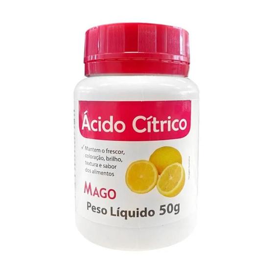 Imagem de Ácido cítrico 50g 1un mago