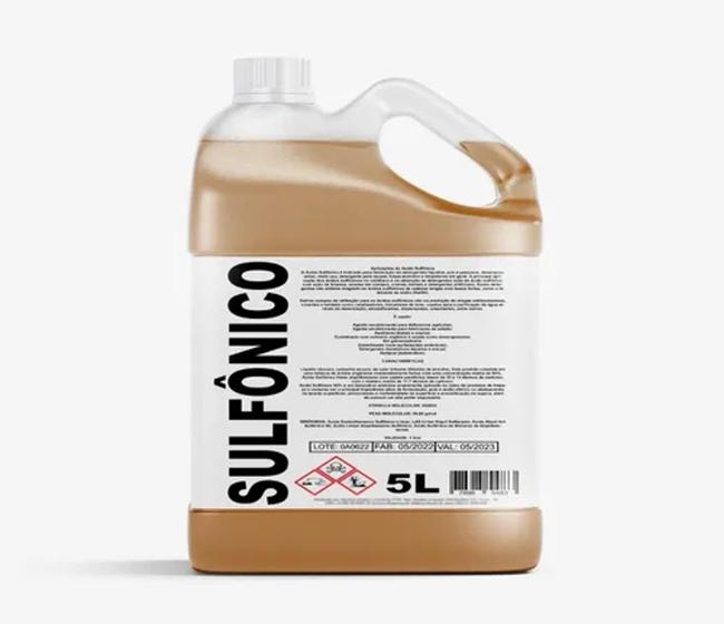 Acido Sulfonico 90 5kg + 5l Amida 60 Alquimia Cálcio Magazine Luiza