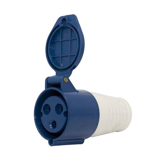 Imagem de Acoplamento Blindado 2P+T 32A 250V Azul Metaltex