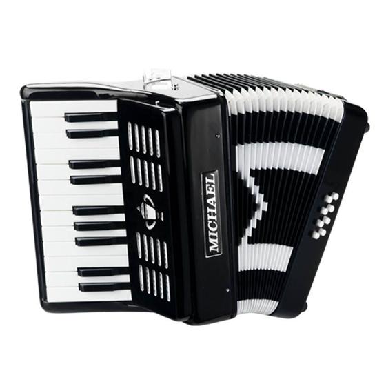 Imagem de Acordeon Michael 08 Bx  ACM0822 Preta