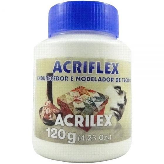 Imagem de Acriflex 120g incolor endurecedor e modelador de tecido - 218120806