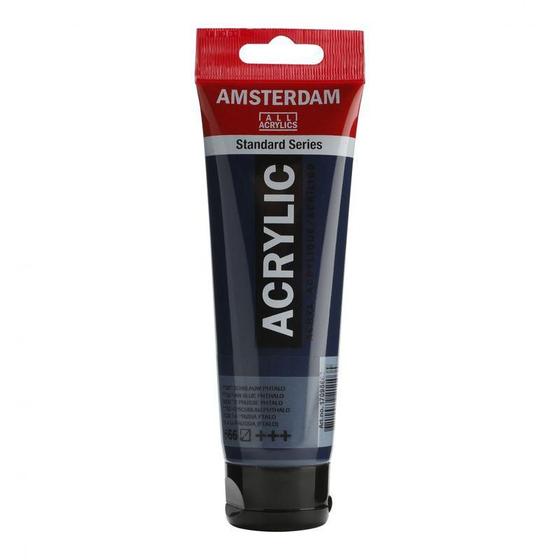 Imagem de Acrilica Amsterdam 566 Prussian Blue (phth) 120ml