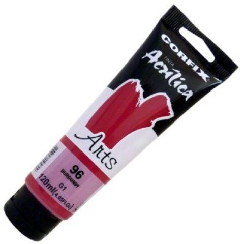 Imagem de Acrilica Corfix Arts GR1 96  Burgundy 120ml