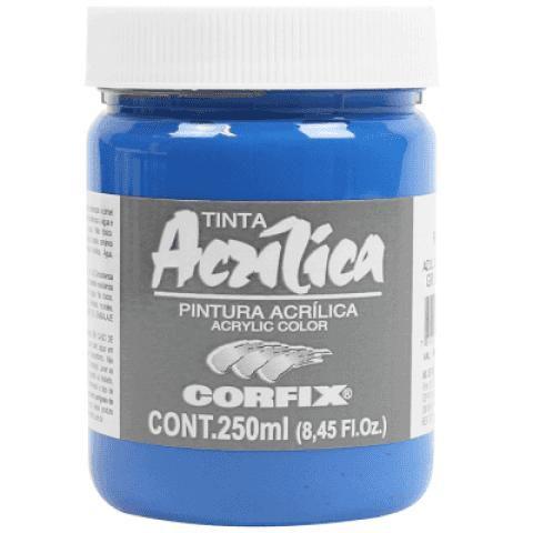 Imagem de Acrilica Corfix GR1 85 Azul Ceruleo 250ml